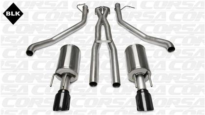 (LS2) Corsa Performance Exhaust - Black Tips